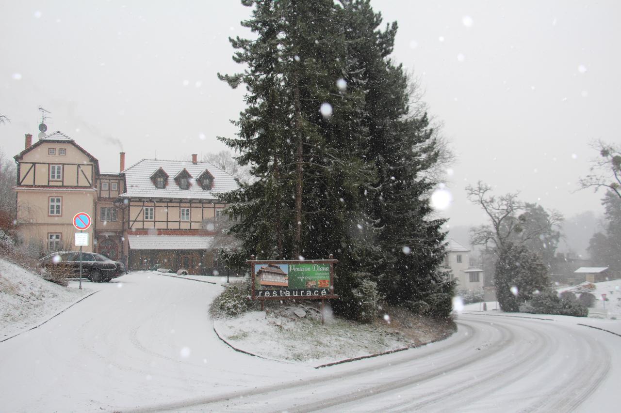 Teplice nad Bečvou Penzion Diana מראה חיצוני תמונה